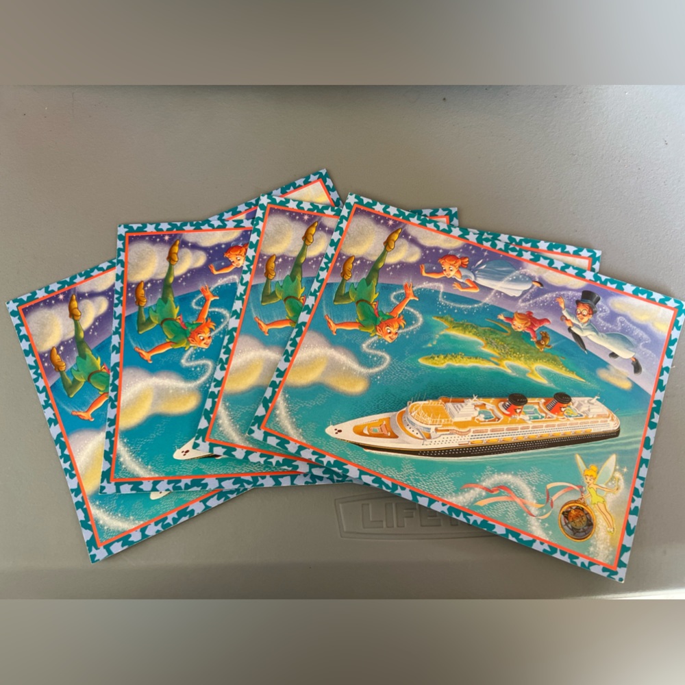 2000 disney post card